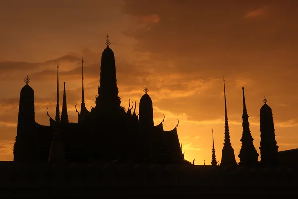 Tapınak, Wat Phra Kaew Bangkok şehir — Stok fotoğraf