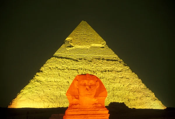 Egipt Kair Afryka giza piramids — Zdjęcie stockowe