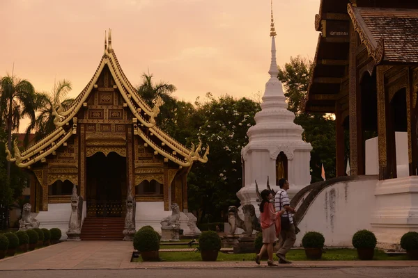 Asien Thailand Chiang Mai Wat Phan Tao — Stockfoto