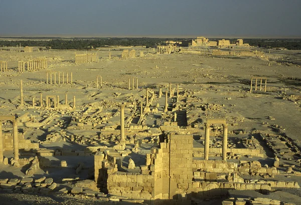 Syrië Palmyra Romeinse ruïnes — Stockfoto