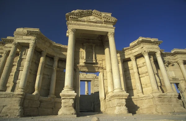 Sýrie Palmyra římské ruiny — Stock fotografie