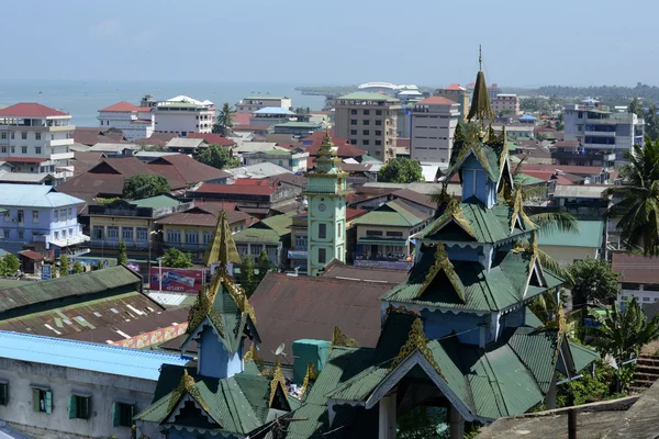 Ázsia-Mianmar Myeik város — Stock Fotó