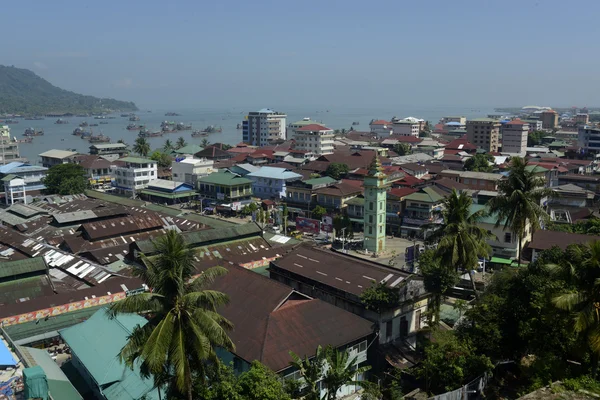 ASIA MYANMAR MYEIK CITY — Stock Photo, Image