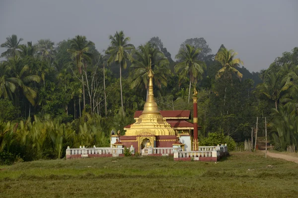 Asie Myanmar Myeik chrám — Stock fotografie