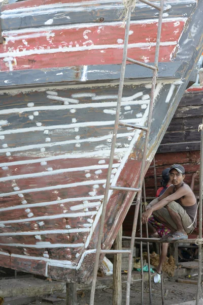 ASIA MYANMAR MYEIK SHI FABBRICAZIONE Foto Stock