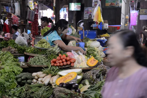 ASIA MYANMAR MYEIK MARKET — Stock Photo, Image