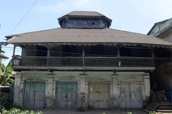 Asien Myanmar Myeik kolonial arkitektur — Stockfoto