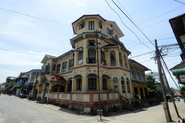 ASIA MYANMAR MYEIK COLONIAL ARCHITECTURE — Stok Foto