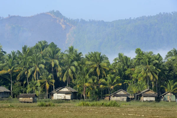 Asia myanmar myeik paisaje — Foto de Stock