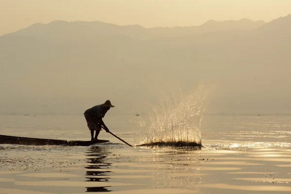 Ázsia-Mianmar Nyaungshwe Inle Lake — Stock Fotó