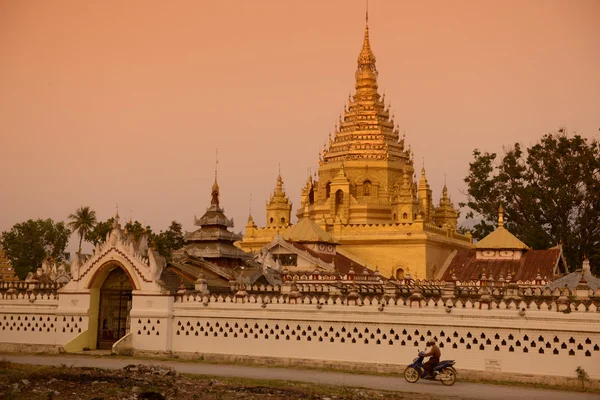 Asie Myanmar Inle Lake Nyaungshwn Pagoda — Stock fotografie