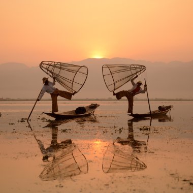 Asya Myanmar Inle Gölü