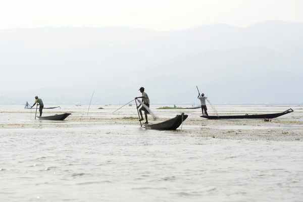 Azji Birma Nyaungshwe Inle Lake — Zdjęcie stockowe