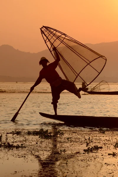 Asia myanmar inle lago — Foto de Stock