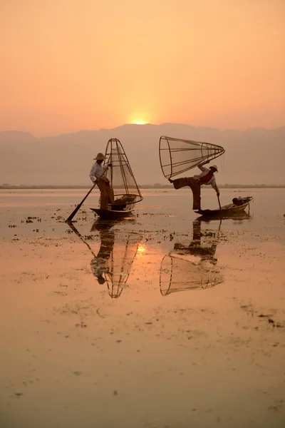 LAGO INLE MYANMAR ASIA — Foto Stock