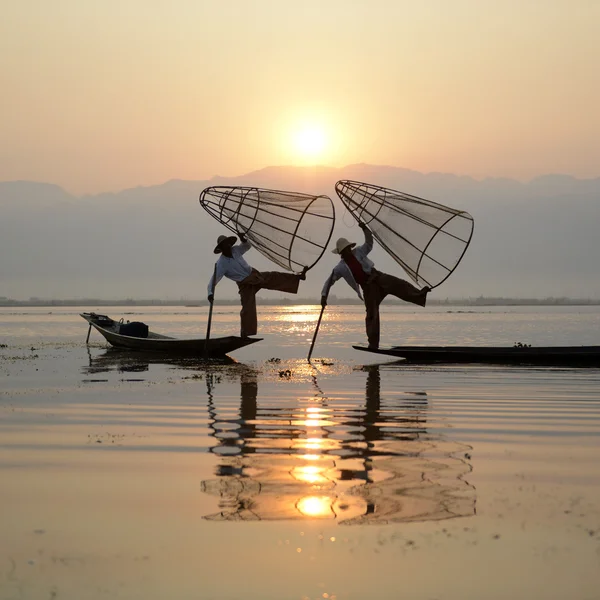 Asien Myanmar Inle Lake — Stockfoto
