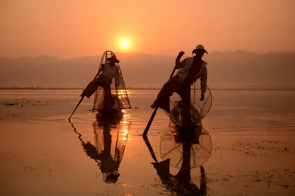 Asien Myanmar Inle Lake — Stockfoto