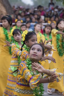 Asya Myanmar Mandalay Thingyan su Festivali