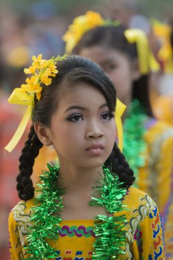Asya Myanmar Mandalay Thingyan su Festivali