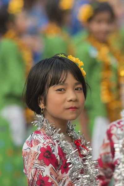 Asia Myanmar Mandalay Thingyan Water Festival — Stockfoto