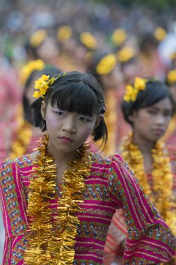 Asya Myanmar Mandalay Thingyan su Festivali