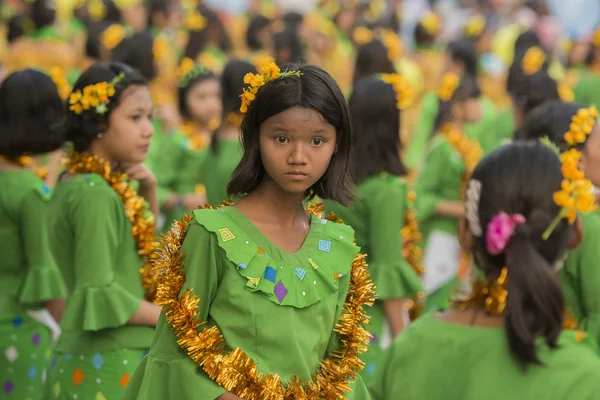 Asia Myanmar Mandalay Thingyan acqua Festival — Foto Stock