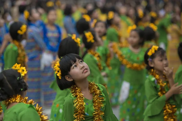 Asia Mianmar Mandalay Thingyan víz fesztivál — Stock Fotó