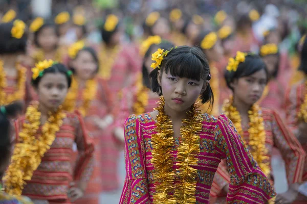 Asia Mianmar Mandalay Thingyan víz fesztivál — Stock Fotó