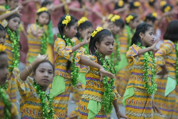 Asia Myanmar Mandalay Thingyan acqua Festival — Foto Stock