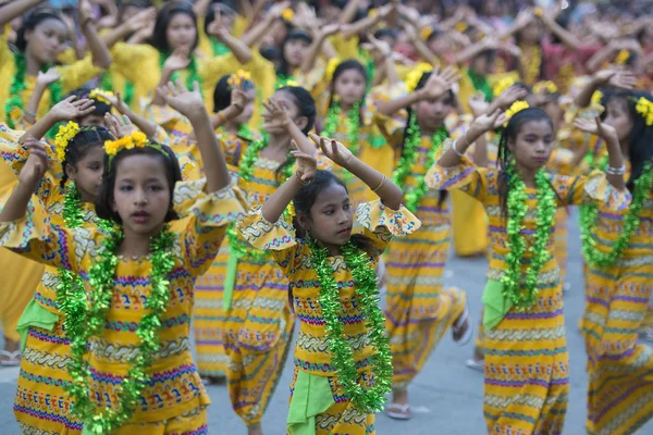 アジア ミャンマー マンダレー水祭り水の祭り — ストック写真