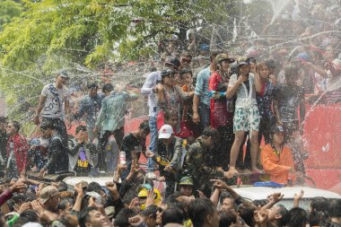 Asya Myanmar Mandalay Thingyan su Festivali