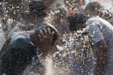 Asya Myanmar Mandalay Thingyan su Festivali