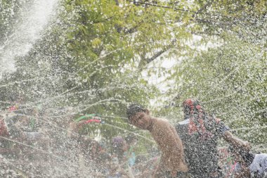 Asya Myanmar Mandalay Thingyan su Festivali