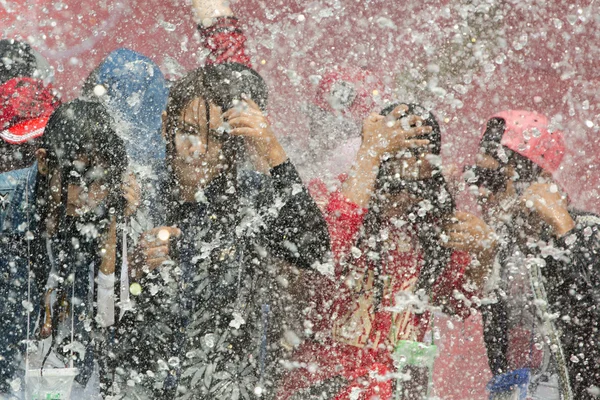 アジア ミャンマー マンダレー水祭り水の祭り — ストック写真