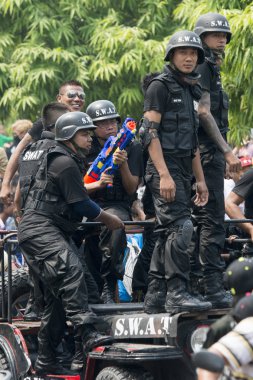 Asya Myanmar Mandalay Thingyan su Festivali