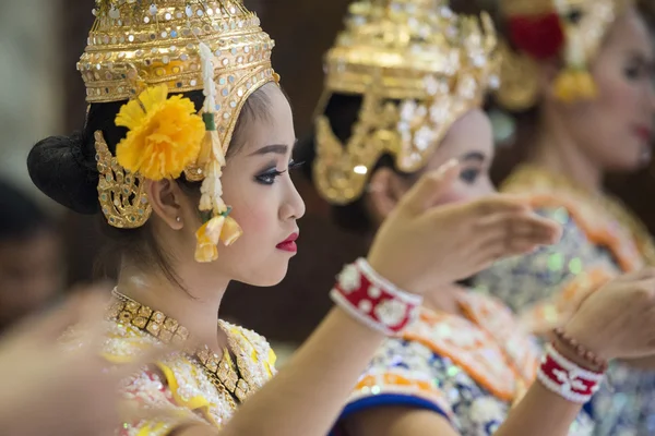 Азії Таїланду Бангкоку Erawan Shrine танцювальна — стокове фото