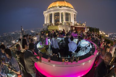 Asya Tayland Bangkok Riverside Sky Bar