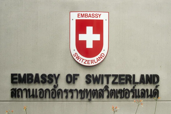 ASIE THAÏLANDE BANGKOK Ambassade de Suisse — Photo