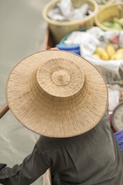 Asya Tayland Samut Songkhram Tha Kha Suüstü Pazarı