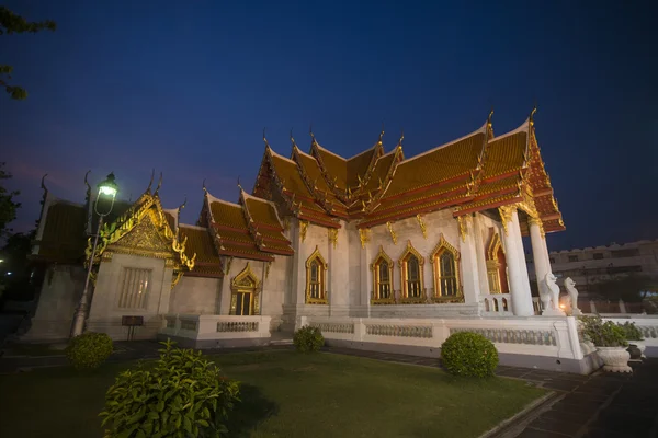 Ασία Ταϊλάνδη Μπανγκόκ Wat Benchamabophit — Φωτογραφία Αρχείου
