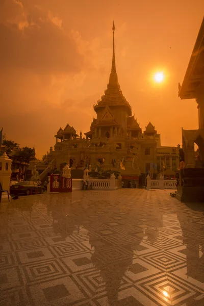 Wat Traimit Asie Thajsko Bangkok China Town — Stock fotografie