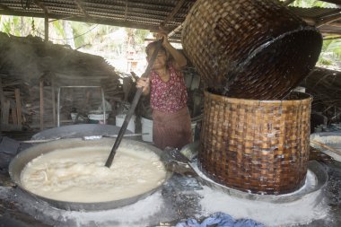 Asya Tayland Samut Songkhram Palm şeker