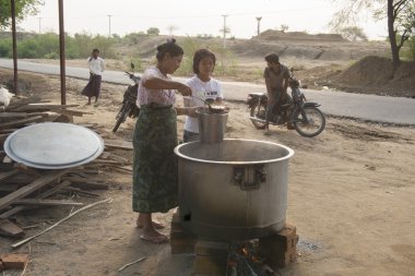 Asya Myanmar Myingyan Restoran gıda