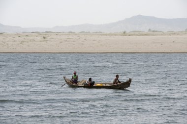Asya Myanmar Bagan Ayeyarwady River