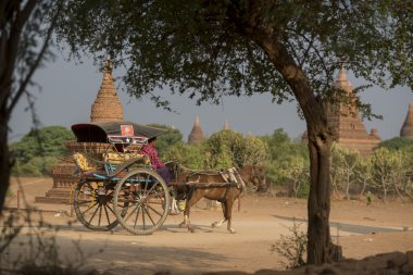 Asya Myanmar Bagan Tapınağı Pagoda taşıma