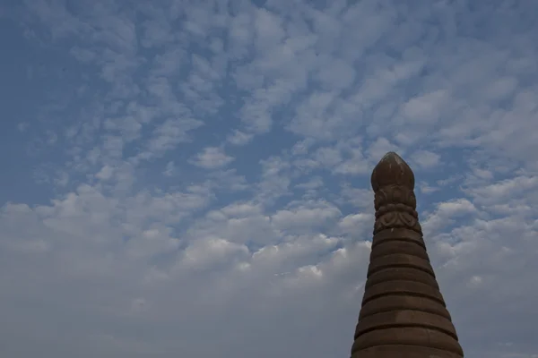 Asie Myanmar Bagan Pagoda chrámu krajina — Stock fotografie