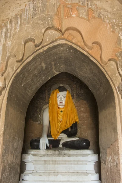 ASIA MYANMAR BAGAN TEMPLO PAGODA BUDDHA FIGURA — Foto de Stock