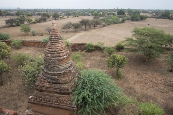 Asia Mianmar Bagan templom Pagoda táj — Stock Fotó