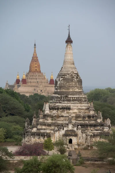 Asien myanmar bagan tempel pagode landschaft — Stockfoto