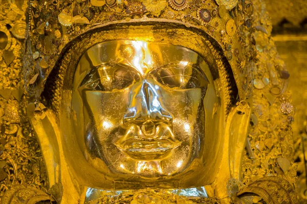 Budda Mahamuni Asia Myanmar Mandalay — Zdjęcie stockowe